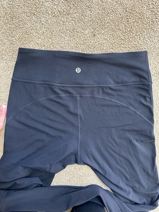 Lululemon Black flare Leg Active Pants - Picture 10 of 11